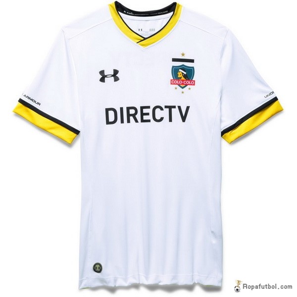 Camiseta Colo Colo Replica Primera Ropa 2016/17 Blanco